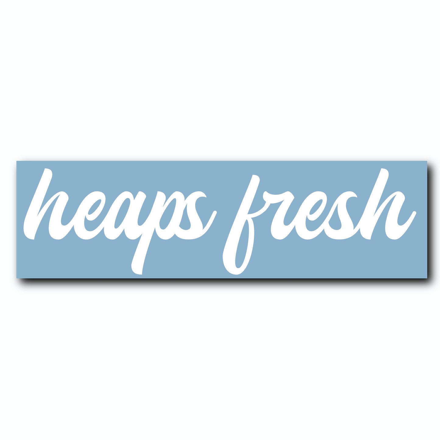 Heaps Fresh Logo Decal